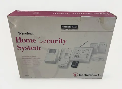 RadioShack Wireless Home Security System Home Automation 49-2551