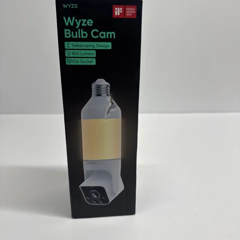 WYZE Bulb Cam Security Camera 2K HD Outdoor Light Bulb Camera Color Night Vision