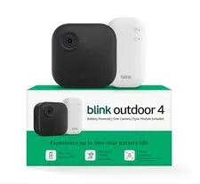 Blink Outdoor 4 – Wireless smart security camera, two-year battery life, 1080p
