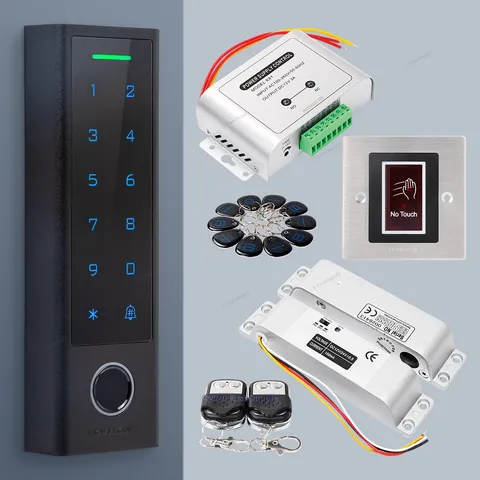 HOMSECUR IP66 APP WIFI RFID Access Control Set NC Strike Lock