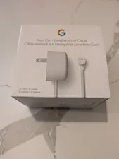 Google Nest Cam Weatherproof Cable for Nest Cam 16 feet- New and sealed