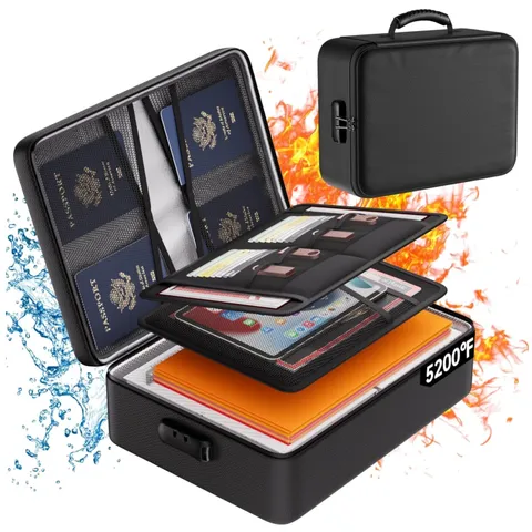 Secure Document Storage for Home & Travel