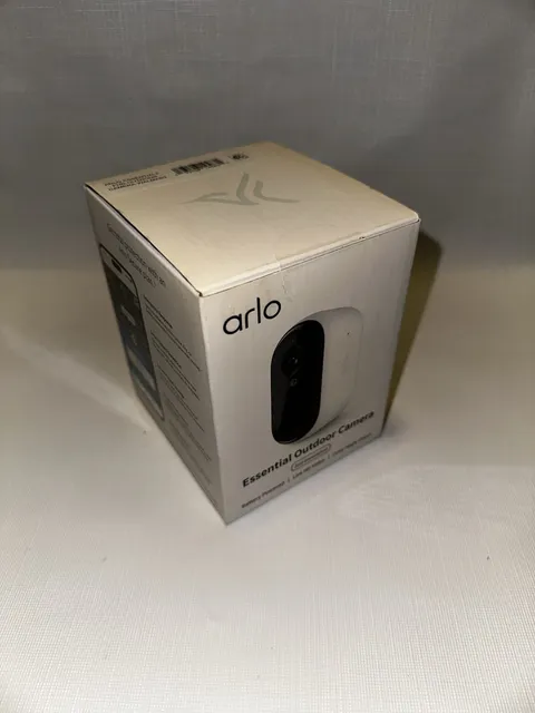 NEW Arlo Essential Outdoor Camera 2nd Generation White VMC2050-1WMNAS