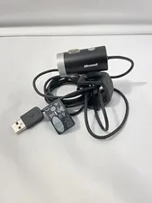 Microsoft LifeCam Cinema 720p HD Wide Screen Camera Webcam Model 1393 Tested