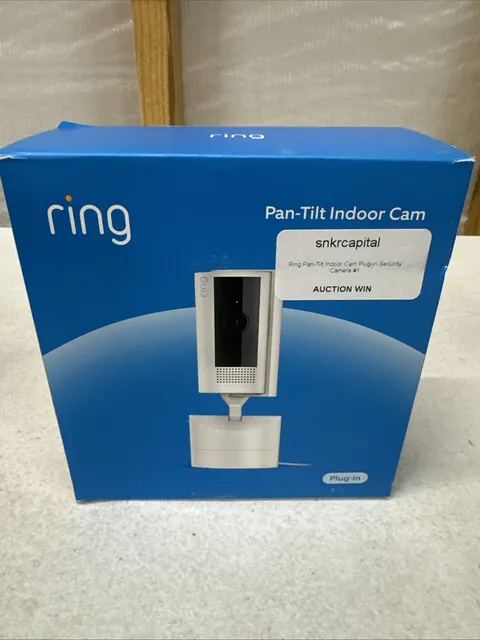 Ring Pan-Tilt Indoor Camera 360° HD Video Two-Way Talk