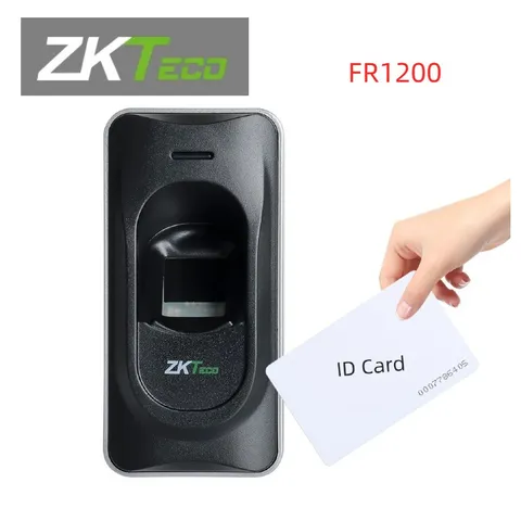 ZKTeco FR1200 ID Fingerprint Card Reader Access Control System wasserdicht