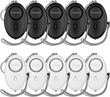Personal Alarm for Women, 10 Packs 140DB Emergency Self-Defense Security Alarm K