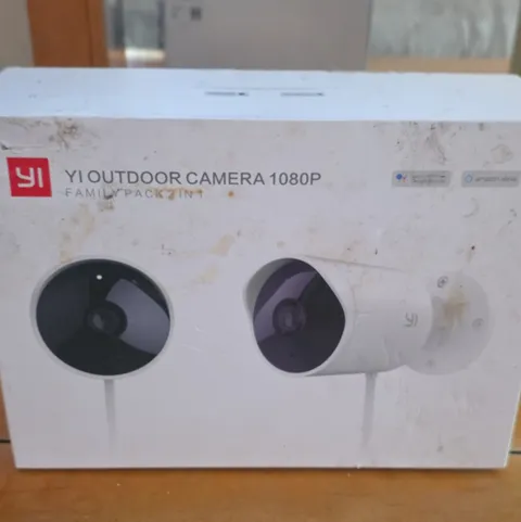 YI Outdoor 2-Pack 1080p Wi-Fi IP65 Human Detection 2-Way Audio White