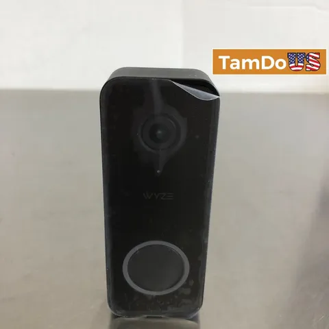 Wyze Video Doorbell v2 Wired 2K HD Smart Camera WVDWDV2 Local MicroSD Storage