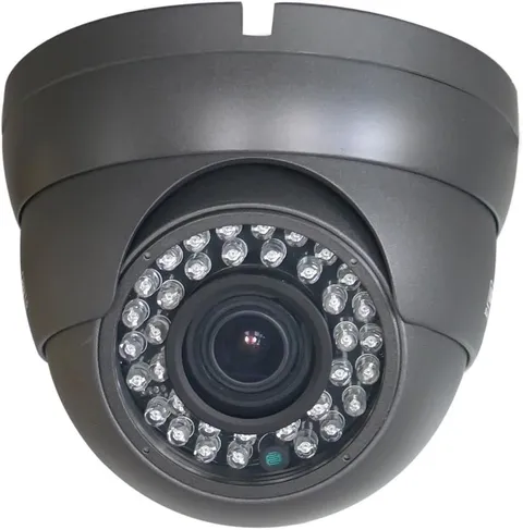 INS-D831VH-C 3 Axis IR Dome Camera, 700TVL 2.8Mm-12Mm Varifocal IR Lens (Gray)