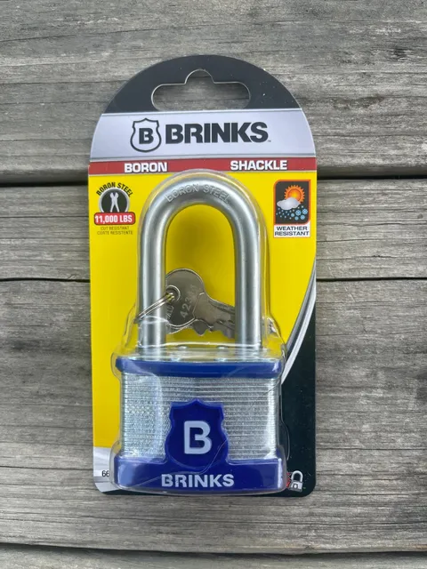 Brinks Promax Security 2" (50mm) Laminated Steel Body 667-52001 Padlock