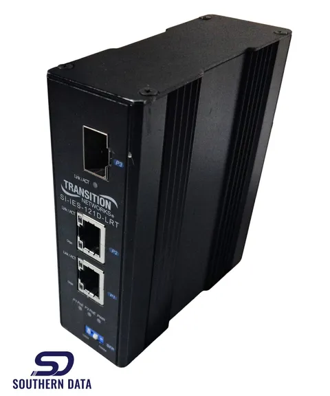 Transition Networks SI-IES-121D-LRT 48V DC Power PoE Injector New QTY QTY