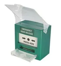 GIANNI EMERGENCY DOOR RELEASE RESETTABLE CALL POINT PROTECTIVE COVER GREEN 1YR