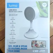 Lumo Watch Indoor Wi-Fi IP Camera 1080p Night Vision Two-Way Audio Alexa