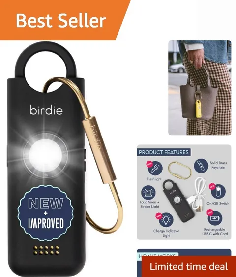 She’s Birdie 3.0 New Version – The  Personal Safety Alarm for Women by Women–...