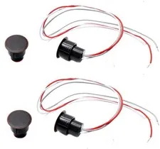 Recessed Door Window Magnetic Reed Switch Sensor Alarm NC NO 2 Sets RC-36