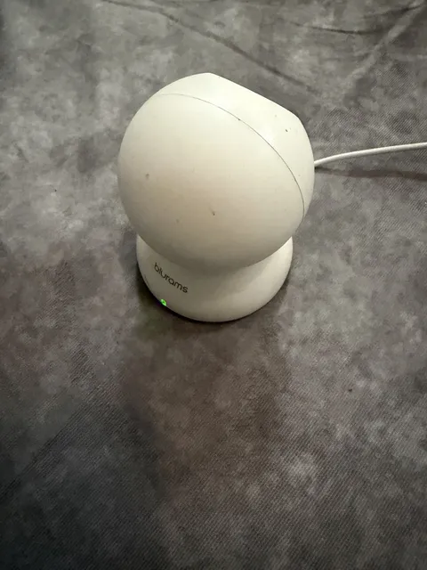 Blurams Dome Lite 1080p Indoor Wired Wi‑Fi IP Camera, Alexa/Google, White