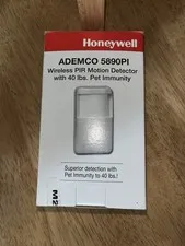 Honeywell 5890PI Wireless Pir Motion Detector 40lbs Pet Immunity
