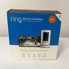 Ring Stick Up Cam Battery 1080p Wireless Wi‑Fi Indoor/Outdoor White Camera