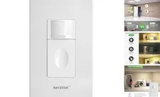 Motion Sensor Light Switch, No Neutral Wire Required, No Ground Wire
