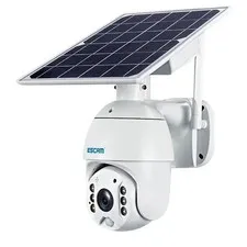 1080P Solar Powered WiFi Security Camera Night Vision Two-way Audio Home CCTV 