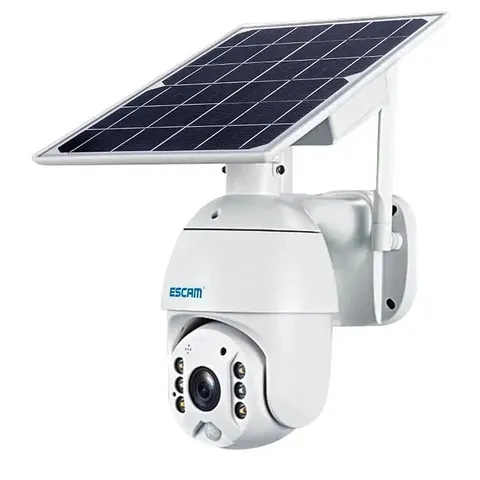 1080P Solar Powered WiFi Security Camera Night Vision Two-way Audio Home CCTV 
