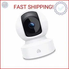 Kasa 1080p Indoor Pan/Tilt Wired Security Camera, Baby & Pet Monitor, EC70