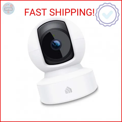 Kasa 1080p Indoor Pan/Tilt Wired Security Camera, Baby & Pet Monitor, EC70