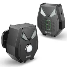 Wireless Solar Driveway Alarm System 1/2 Mile Long Range Outdoor Weatherproof