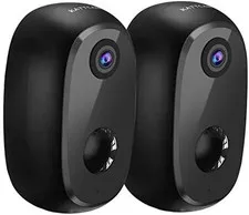 Security Camera Outdoor Wireless, Surveillance Rechargeable Battery-Powered Wifi
