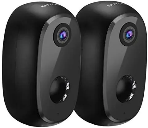 Security Camera Outdoor Wireless, Surveillance Rechargeable Battery-Powered Wifi