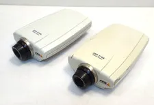 Lot of 2 Axis 210A Network PoE Security Camera 0233-001-02