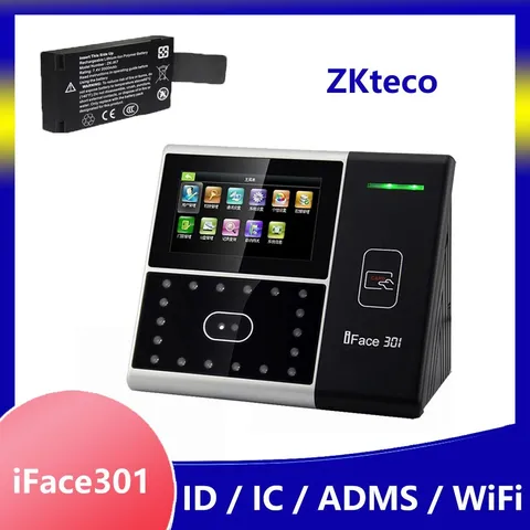 ZKteco iface301 TCP/IP Face Recognition Time Attendance Access Control System