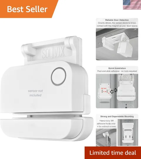 Garage Door Bracket for Ring Alarm Contact Sensors 2nd Gen - Sensor Not Inclu...