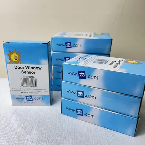 Lot of 8 X-10 Home Security System Door Window Sensors DS12A