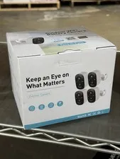 GMK 2K Resolution Outdoor Security Camera With Motion Detection (4 Pack)