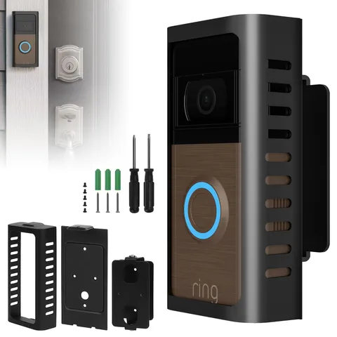2025 Upgrade for Ring Doorbell Mount,Steel Metal Anti-Theft Ring Camera Mount...