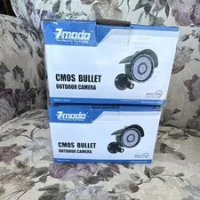 Zmodo Bullet Outdoor Analog Wired Camera 2-Pack Night Vision 65ft 12V Black