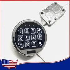 High quality Electronic Gun Safe Lock Replacement Chrome Keypad With Swing Bolt