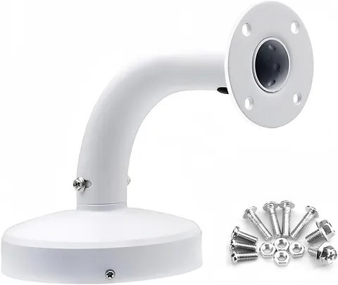 GledeYeTec 250mm/10 Security Camera J Type Wall Mount Bracket, Dome Camera Mo...