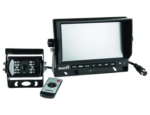Buyers Products 8883000 7 inch 6 x 10 x 10 (Monitor: 5.32 x 7.17), Black