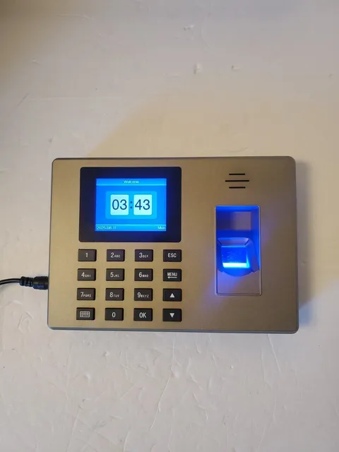 MIKONIYA Time Clock Attendance Machine ​with Fingerprint Time Clocks