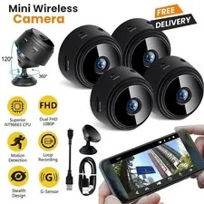 Mini Wireless Record Camera WiFi IP Home Security DVR Night Vision HD USB 1080P