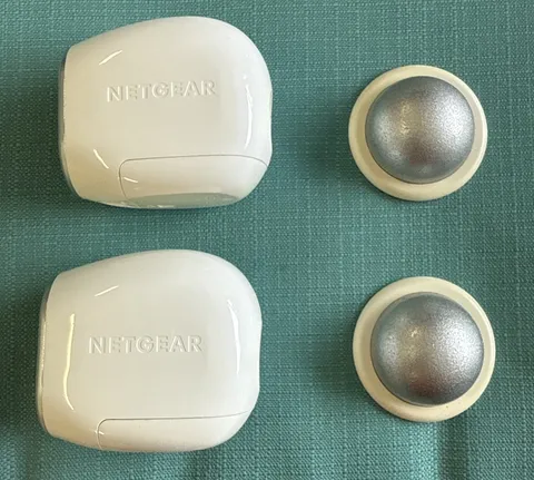 2 Netgear Arlo VMC3030 Wireless Indoor/Outdoor Security Camera - NO Battery