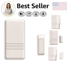 Lightweight Wireless Ademco 5816WMWH Door/Window Transmitter with Battery