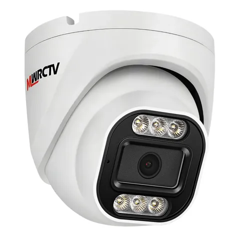 4K Security Audio Dome Camera 8MP (2160P) Smart Dual Light PoE Turret AI Huma...