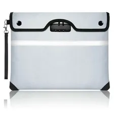 6200F Fireproof Document Bag Lock 15x11.8 Inch Fire Proof Money Zipper Silver