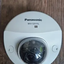 Panasonic WV-S3111L IP Network Wired Color Dome Security Camera White
