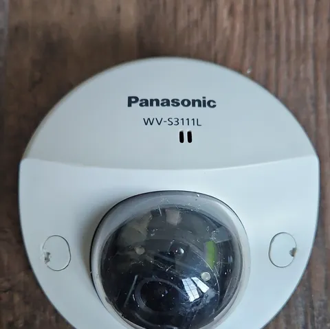 Panasonic WV-S3111L IP Network Wired Color Dome Security Camera White