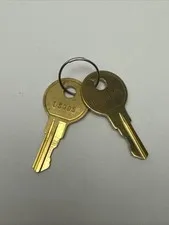 2 keys FOR LSDA LS305 Cam Desk Universal Locks